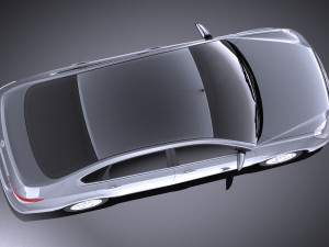 Nissan Almera 2013 vray 3D Модель