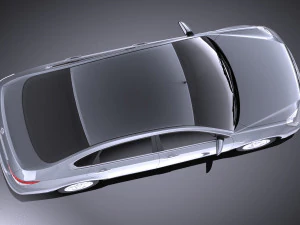 Nissan Almera 2013 vray 3D Model