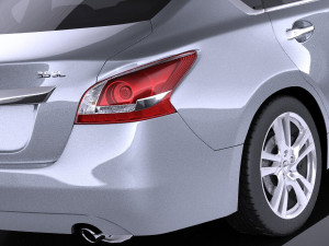 Nissan Altima 2013 vray 3D Модель