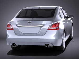 Nissan Altima 2013 vray 3D Модель