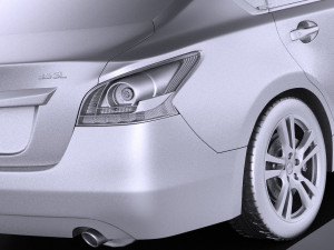 Nissan Altima 2013 vray 3D Модель