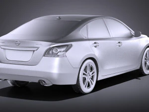 Nissan Altima 2013 vray 3D Model