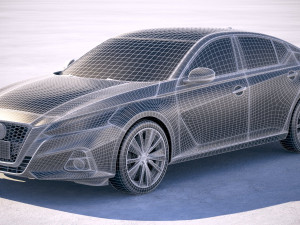 Nissan Altima 2019 Modelo 3D