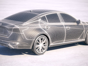 Nissan Altima 2019 Modelo 3D