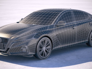 Nissan Altima 2019 Modelo 3D