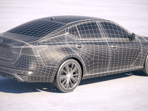 Nissan Altima 2019 Modelo 3D