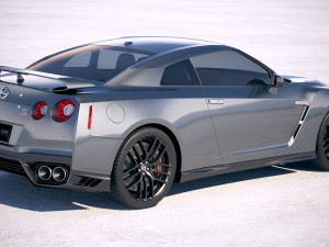 Nissan GT-R 2018 3D-Modell