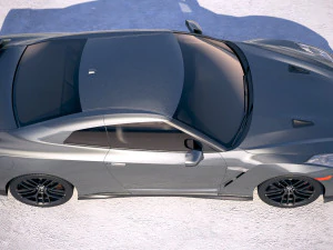 Nissan GT-R 2018 3D Model
