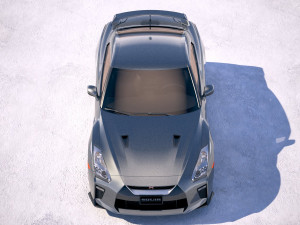 Nissan GT-R 2018 3D-Modell