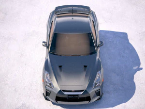 Nissan GT-R 2018 3D Model