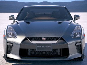 Nissan GT-R 2018 3D-Modell