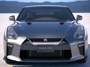 Nissan GT-R 2018 3D Model