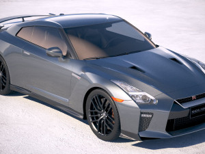 Nissan GT-R 2018 3D-Modell