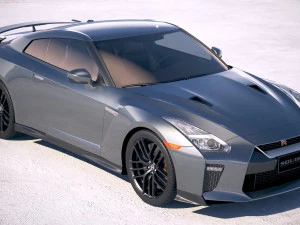 Nissan GT-R 2018 3D Model