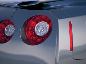 Nissan GT-R 2018 3D Model