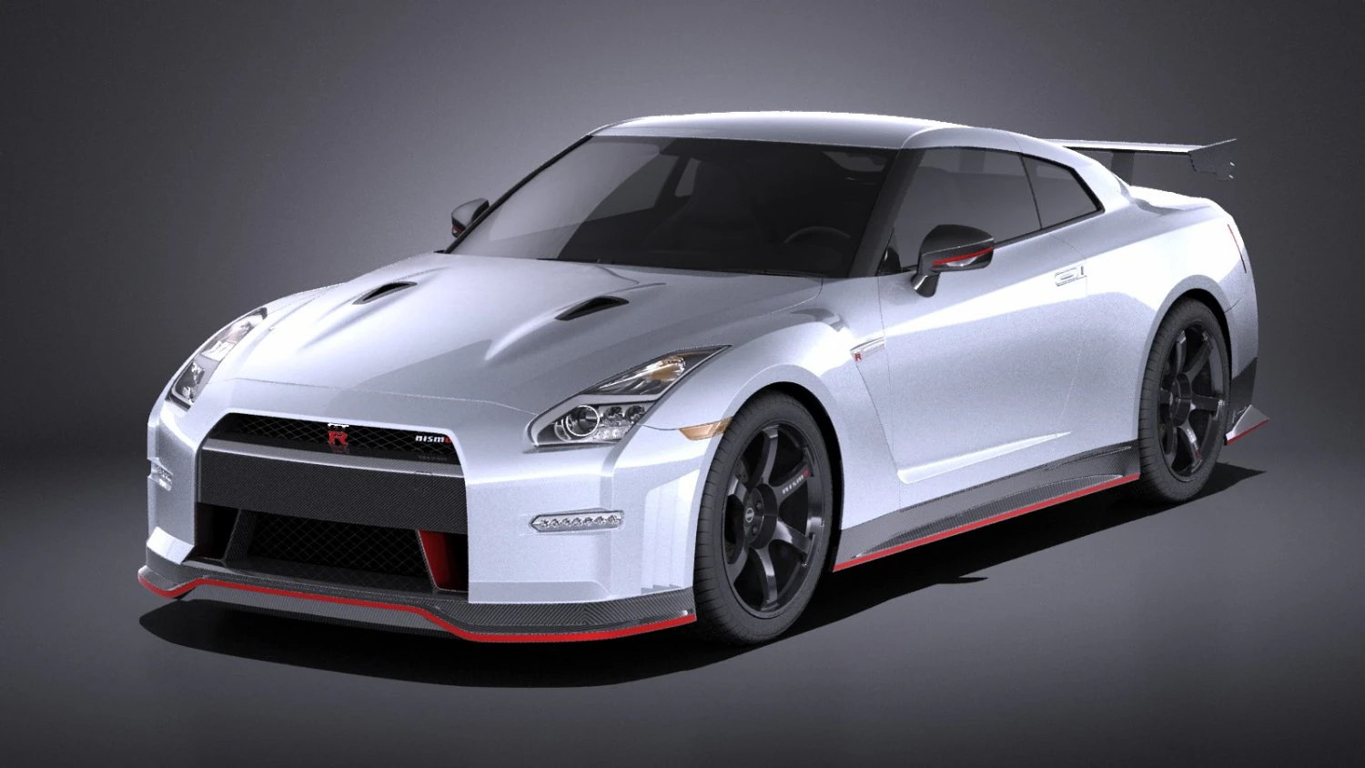 Nissan GT-R Nismo 2015 vray 3D Model .c4d .max .obj .3ds .fbx .stl .blend