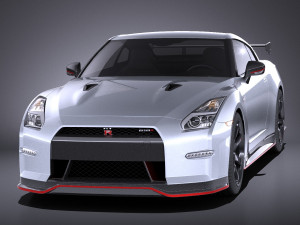 Nissan GT-R Nismo 2015 vray 3D 모델