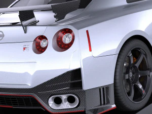 Nissan GT-R Nismo 2015 vray 3D Model