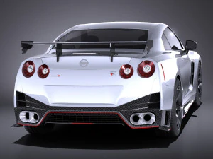 Nissan GT-R Nismo 2015 vray 3D Model