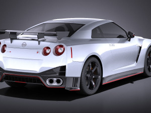Nissan GT-R Nismo 2015 vray 3D 모델