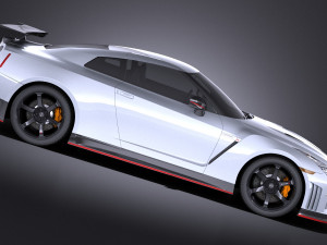 Nissan GT-R Nismo 2015 vray 3D 모델