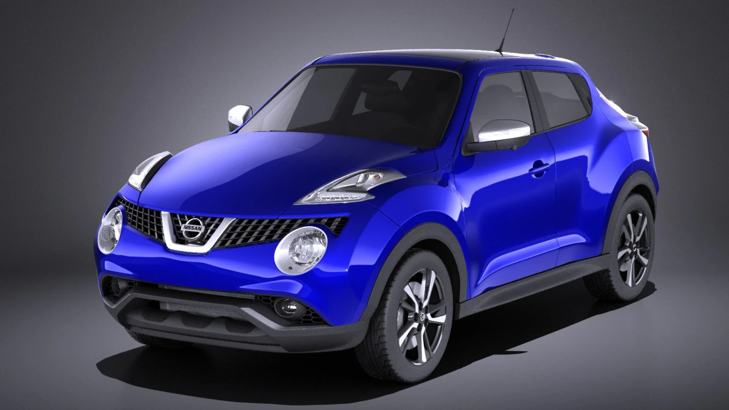 Nissan Juke 2015 vray 3D Model .c4d .max .obj .3ds .fbx .stl .blend