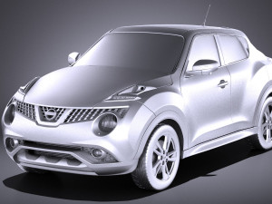 Nissan Juke 2015 vray 3D Model