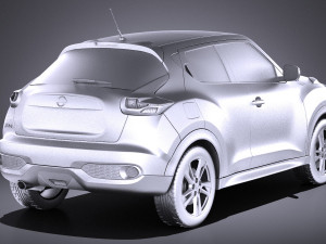 Nissan Juke 2015 vray 3D Model