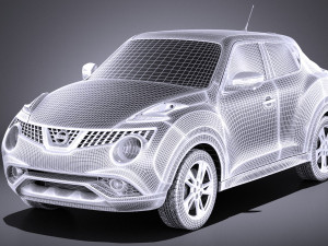 Nissan Juke 2015 vray 3D Model