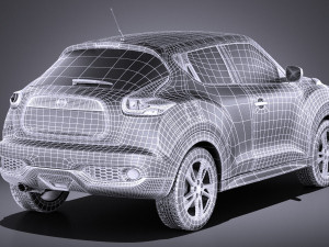 Nissan Juke 2015 vray 3D Model