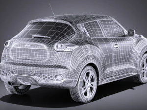 Nissan Juke 2015 vray 3D Model