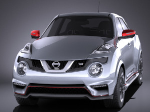 Nissan Juke Nismo RS 2017 vray Modello 3D