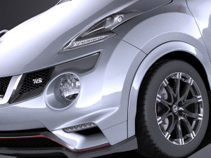 Nissan Juke Nismo RS 2017 vray Modello 3D