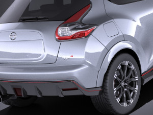Nissan Juke Nismo RS 2017 vray Modello 3D