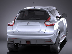 Nissan Juke Nismo RS 2017 vray Modello 3D