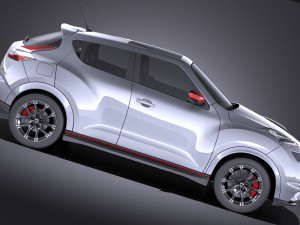 Nissan Juke Nismo RS 2017 vray Modello 3D