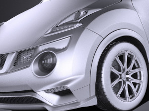 Nissan Juke Nismo RS 2017 vray Modello 3D