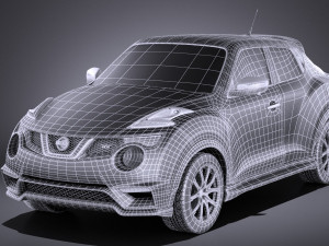 Nissan Juke Nismo RS 2017 vray Modello 3D