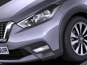 Nissan Kicks 2017 Modèle 3D