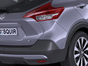 Nissan Kicks 2017 Modèle 3D