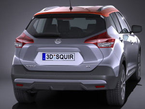 Nissan Kicks 2017 Modèle 3D