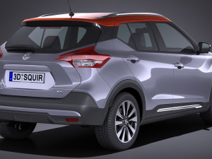 Nissan Kicks 2017 Modèle 3D