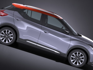 Nissan Kicks 2017 Modèle 3D