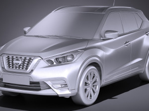 Nissan Kicks 2017 Modèle 3D