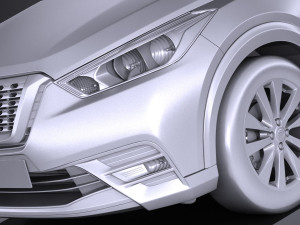 Nissan Kicks 2017 Modèle 3D