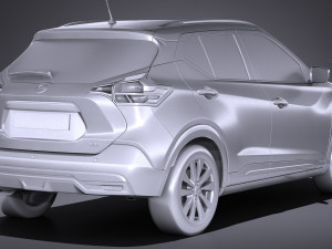 Nissan Kicks 2017 Modèle 3D