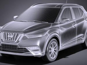 Nissan Kicks 2017 Modèle 3D