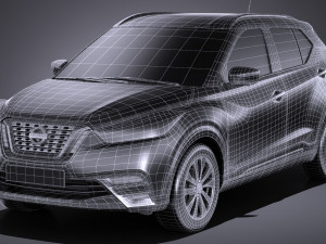 Nissan Kicks 2017 Modèle 3D