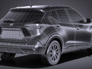 Nissan Kicks 2017 Modèle 3D