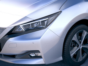 Nissan Leaf 2018 Model 3D